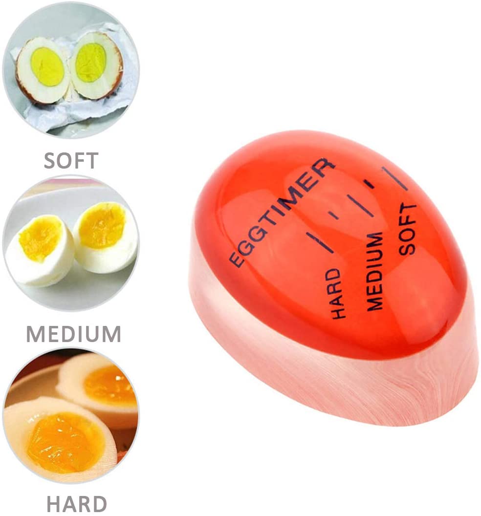 3 red & 1 chick 4 Pack Kitchen Egg Timer for Kids Boiling Eggs 3 red & 1 chick 4 Pack Kitchen Egg Timer for Kids Boiling Eggs